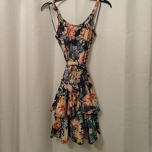 Floral Ruffle Country Dress